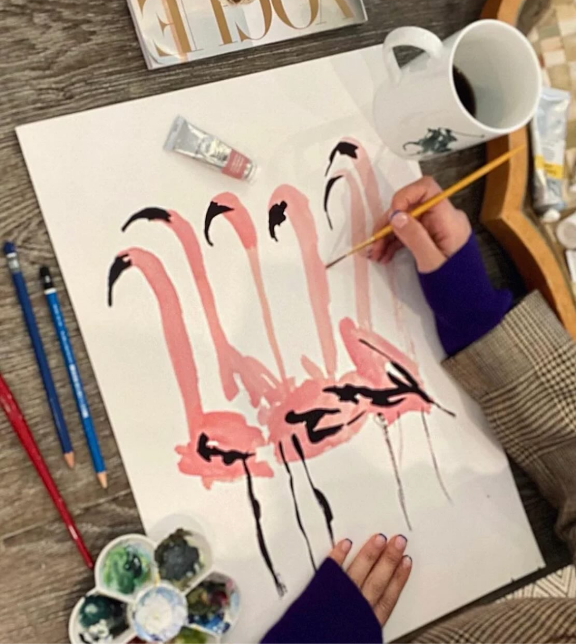 Flamingos