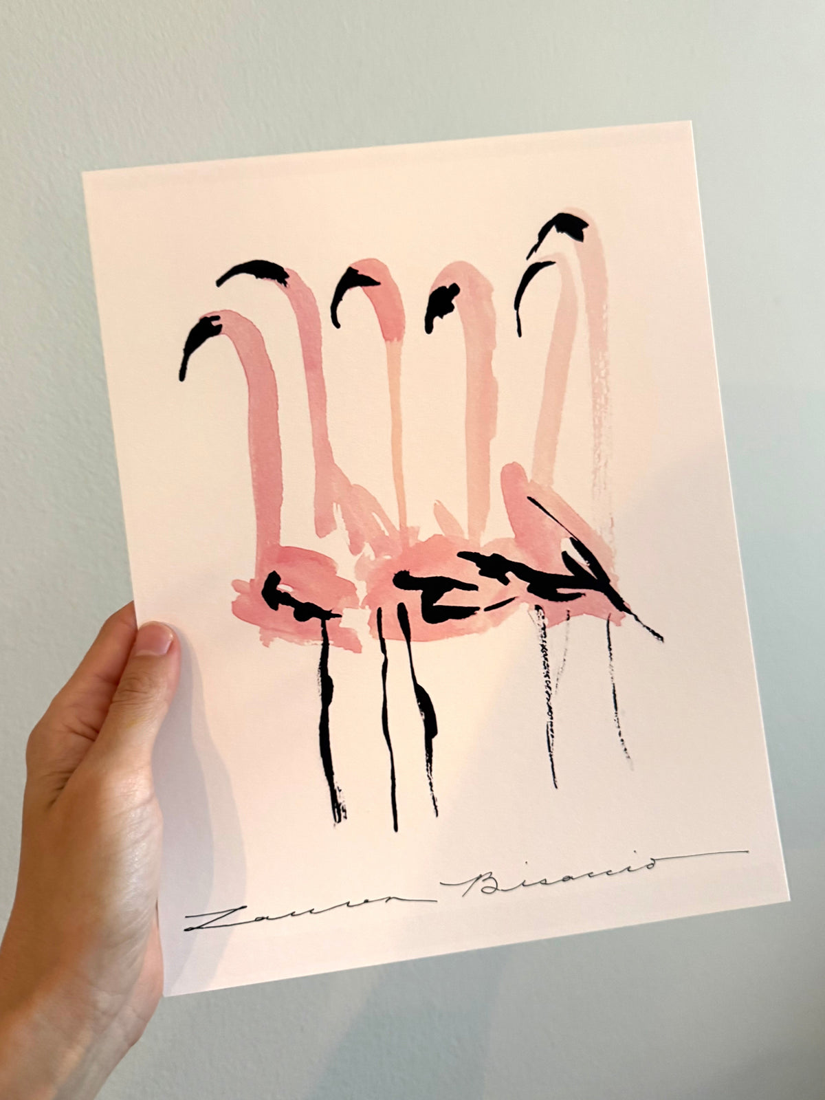 The Flock of Flamingos