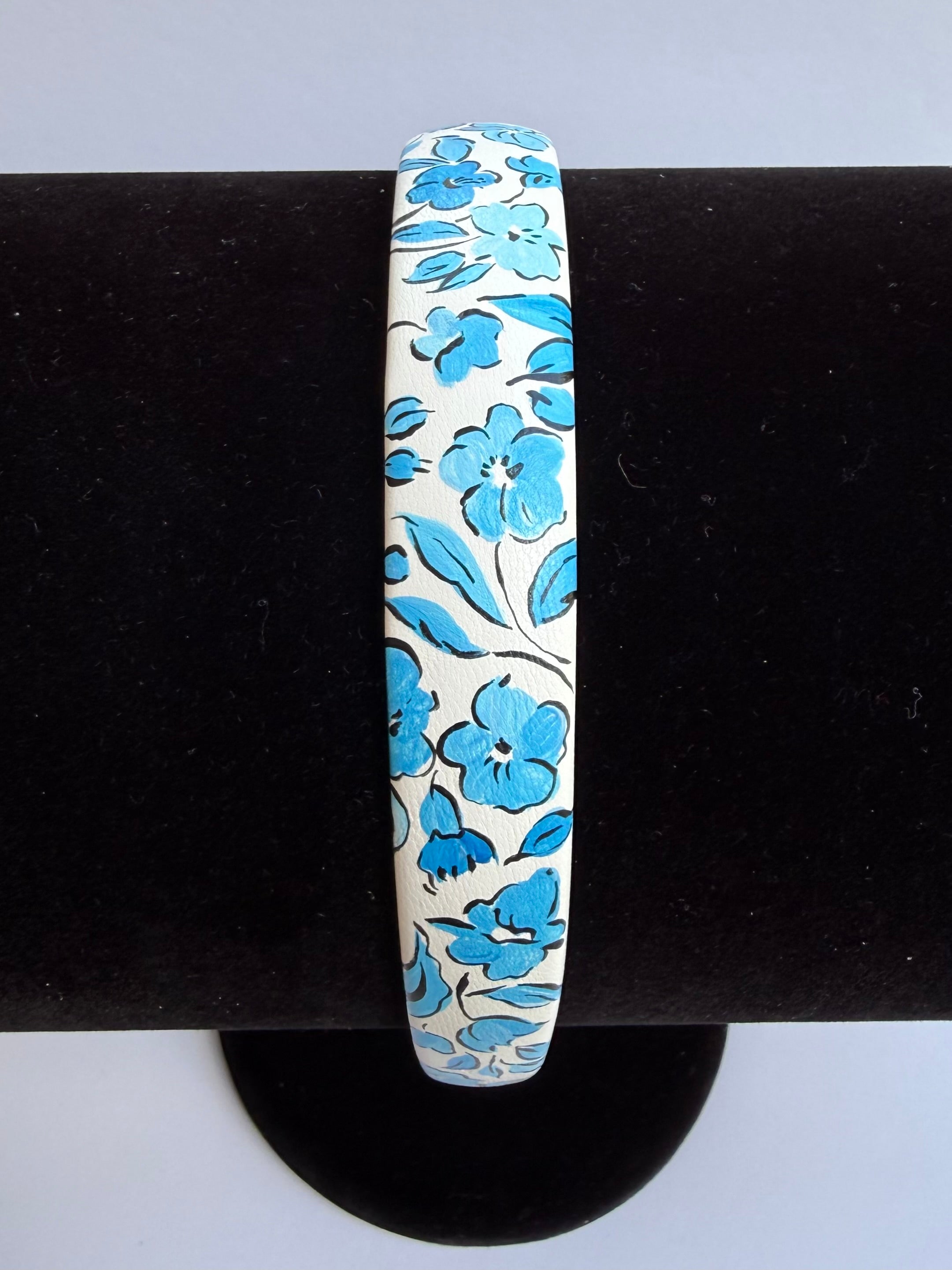 The Liberty Blue Floral Headband