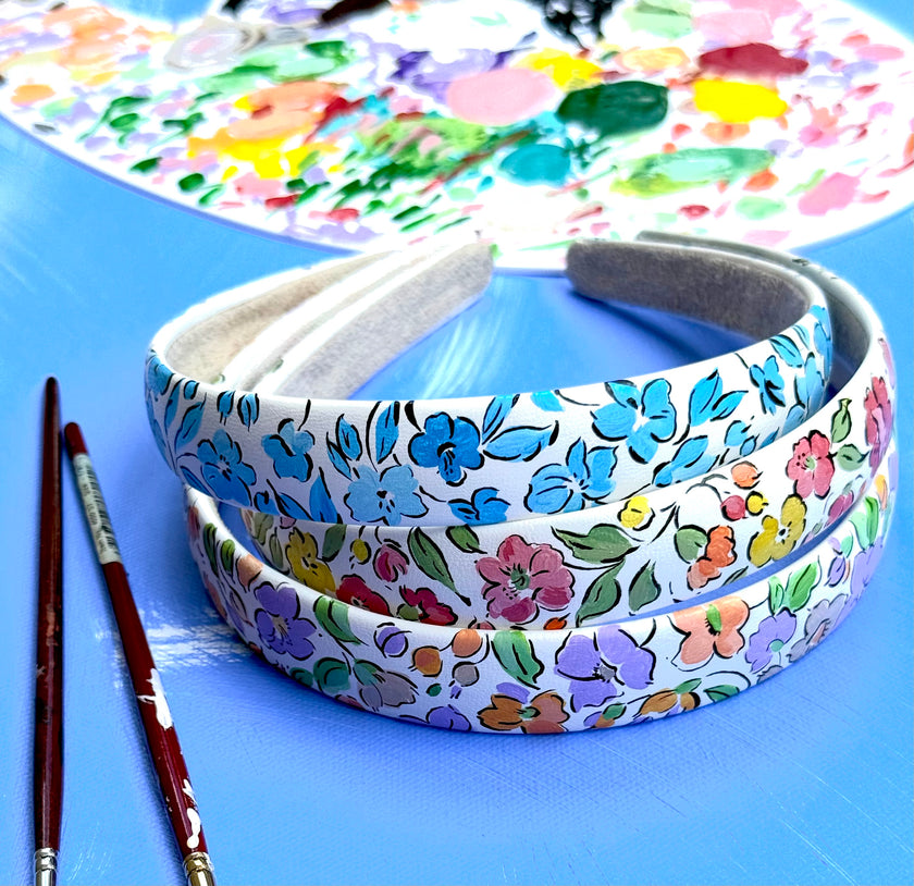 The Poppy & Violet Floral Headband