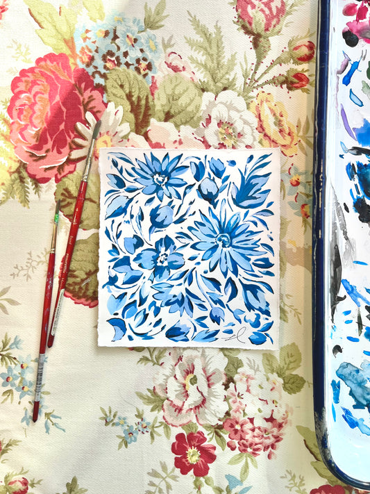 Print & Pattern Series: The Blue & White Florals