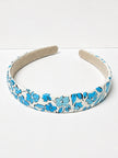 The Liberty Blue Floral Headband