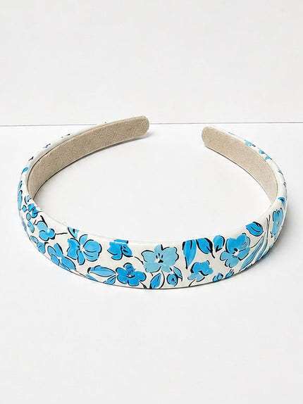 The Liberty Blue Floral Headband