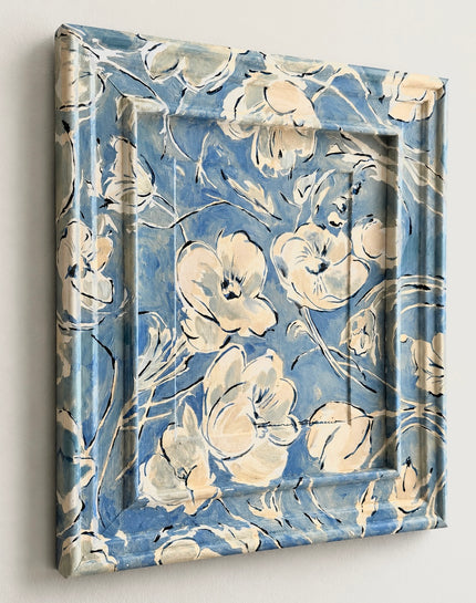 Vintage Blue Floral